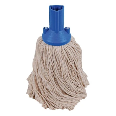 Exel Socket 200g Polyester Push Fitting Socket Mop Robert Scott & Sons Blue x 1