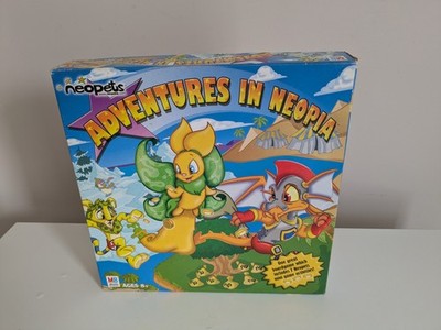 Neopets Abenteuer in Neopia Spiel von Milton Bradley 2003 Vintage