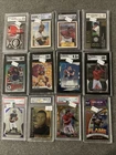 51 card multi sport PSA Beckett SGC graded Companies lot W/ Tiger Woods Jordan