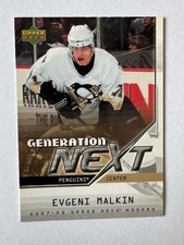 2007-08 Upper Deck Generation Next Penguins Hockey Card #GN5 Evgeni Malkin