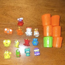 Moose Toys Trash Pack Monster Figures Lot with Trash Can Containers