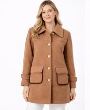 Vintage Mum Fung Yuen War  Elegance Fashion  Coat   Brown