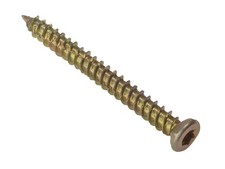 Image of ForgeFix Concrete Frame Screw ZYP 7.5 x 72mm - Box of 100