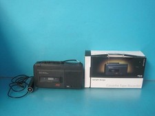 OPTIMUS CTR-116 VOX VOICE ACTIVATED CASSETTE TAPE RECORDER PLAYER W/ MIC  BOX