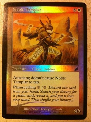 Foil Noble Templar - Scourge - Magic: The Gathering - MTG