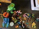 Lot  Vintage Teenage Mutant Ninja Turtle TMNT Parts and Vehicles