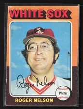 Roger Nelson White Sox 1975 Topps #572 Baseball Card
