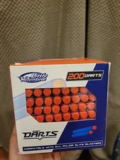 Little Valentine 200 Pack Refill Speed Darts for Nerf N-Strike Guns
