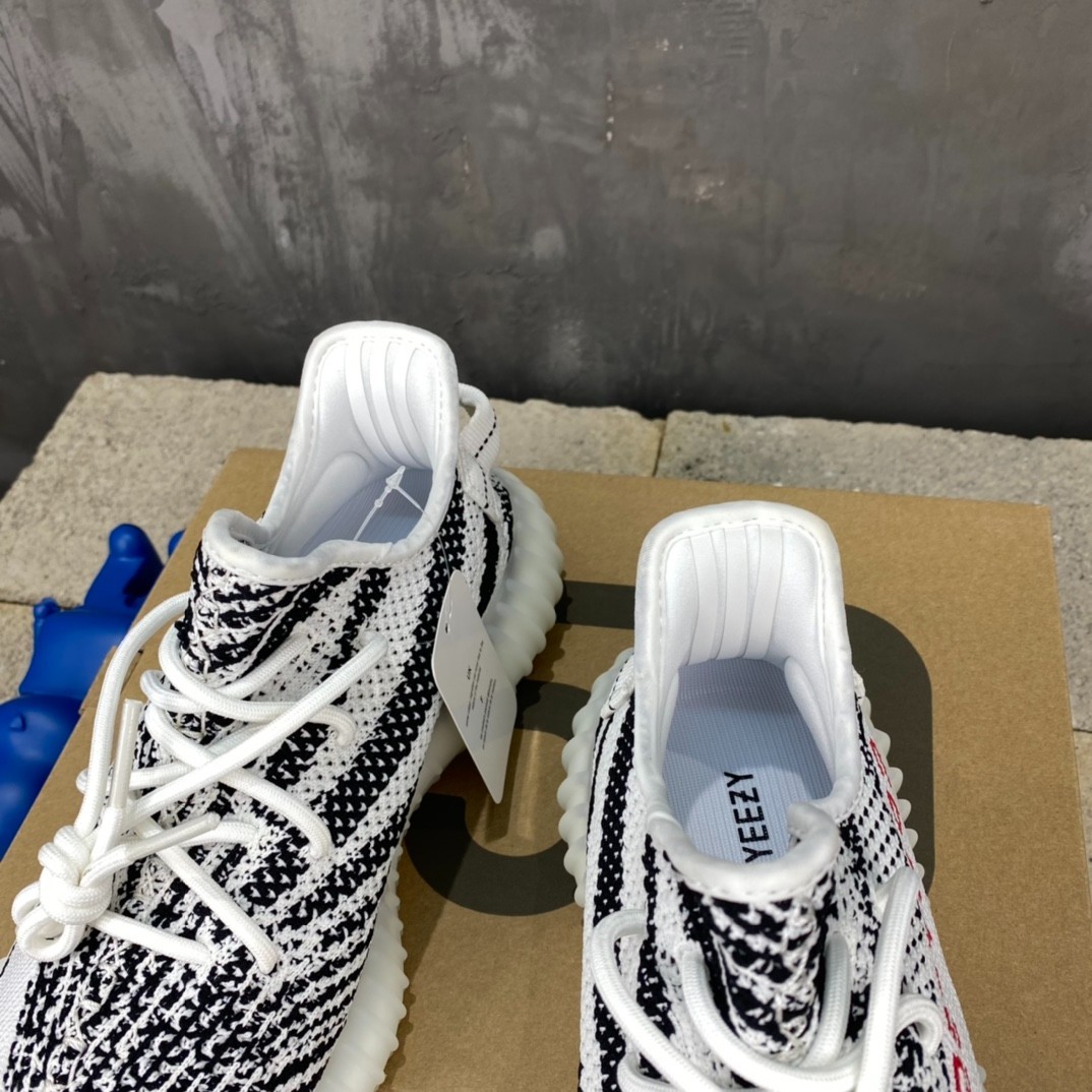 Size 12.5 - adidas Yeezy Boost 350 V2 Low Zebra for sale online | eBay