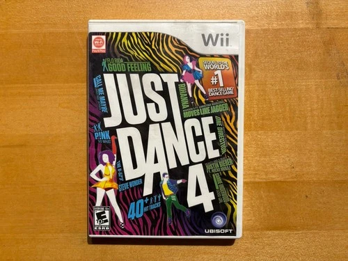 Nintendo Wii - Just Dance 4 (Tested Works)