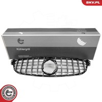 Esen SKV KüHlergrill KüHlergitter Silber FüR Mercedes-Benz C-Klasse W205 S205