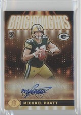 2024 Panini Illusions Bright Lights Signatures Gold /25 Michael Pratt Auto s5j