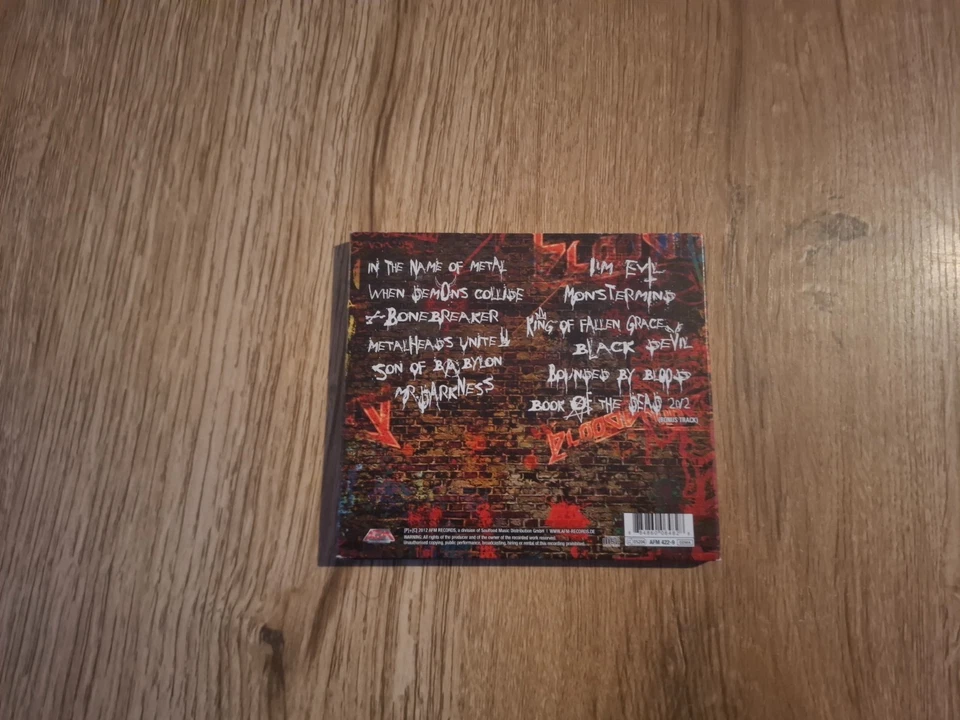 CD HEAVY METAL BLOODBOUND "IN THE NAME OF METAL" 2012 DIGIPACK - Image 3 of 3