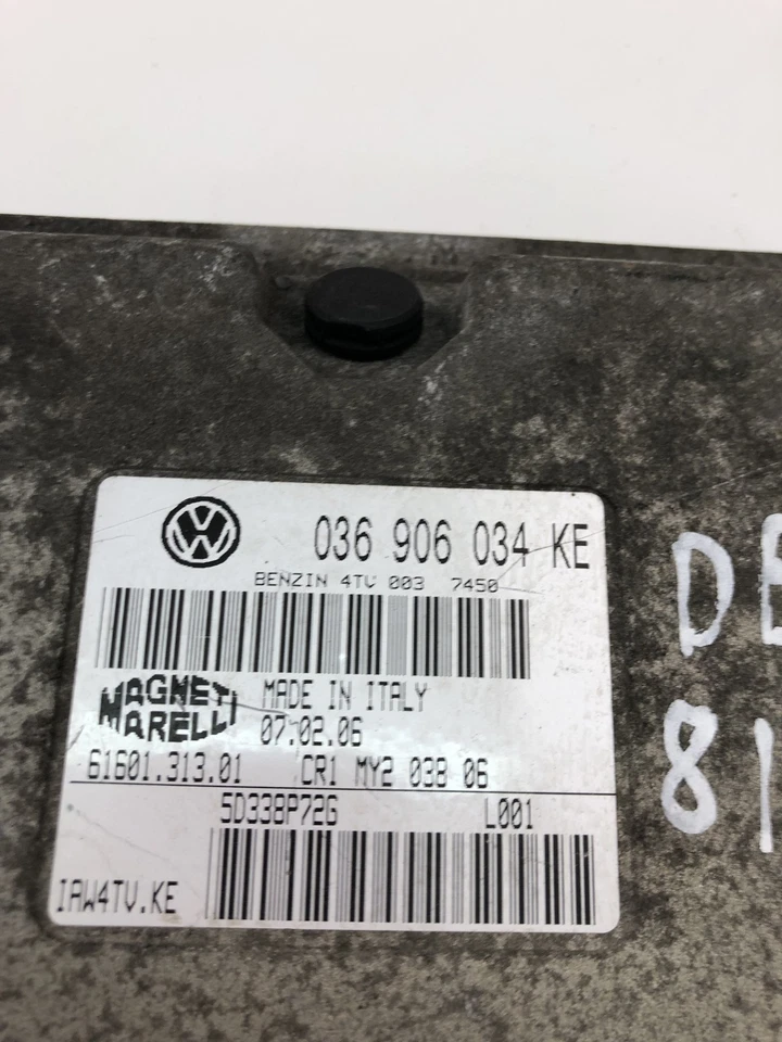 SKODA FABIA I 6Y2 Motorsteuergerät ECU 036906034KE 27183483 - Immagine 4 di 4