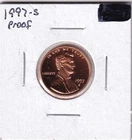 1997-S Lincoln Memorial Cent Proof — photo from another recent sale