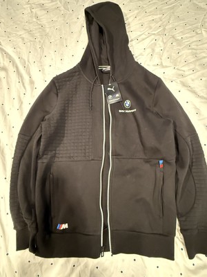 Puma Men's BMW M Motorsport Hooded Sweat Jacket Black 599520-01 f