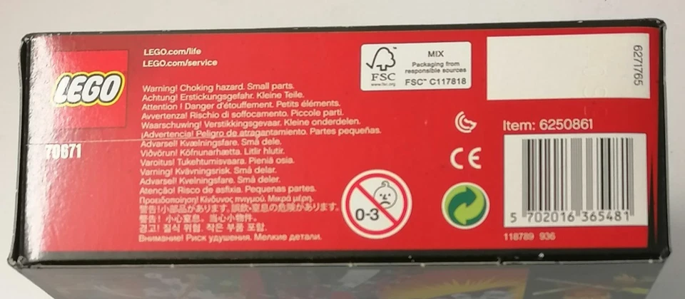 LEGO Ninjago 70671 Lloyd's Journey Loup Wolf Akita Sealed Scellé - 2019 - Photo 4/4