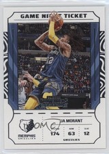 2022-23 Panini Contenders Game Night Ticket Ja Morant #12 k1a