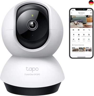Tapo TP-Link C220 360°-WLAN-Überwachungskamera für den Innenbereich, 2K 4MP, IR 