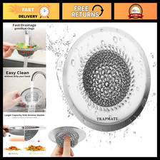 Reversible Kitchen Sink Drain Strainer Basket for Sinks  Garbage Disposals