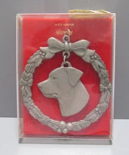 1982 Rawcliff "Rottweiler" Pewter Ornament