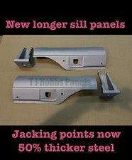 NEW DESIGN Pair Of Rear Rover 75 Sill Sections And Jacking Points UK made ????