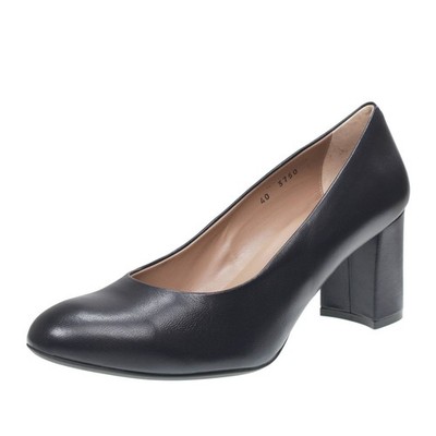 Melluso Leder Pumps mit mittlerem Absatz blau - Größe 37 Damenschuhe