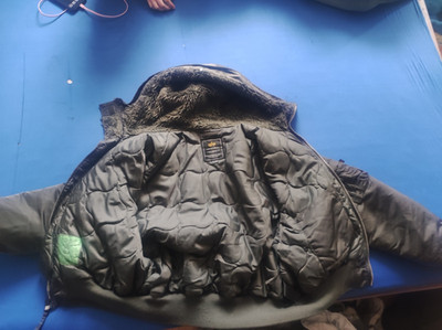 Alpha Industries Fliegerjacke CWU-45/P mit Kapuze, 2XL Oliv Preis VB