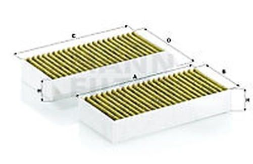 Mann-Filter FP 26 028-2 Filter FüR Innenraumluft FüR MERCEDES-BENZ-image