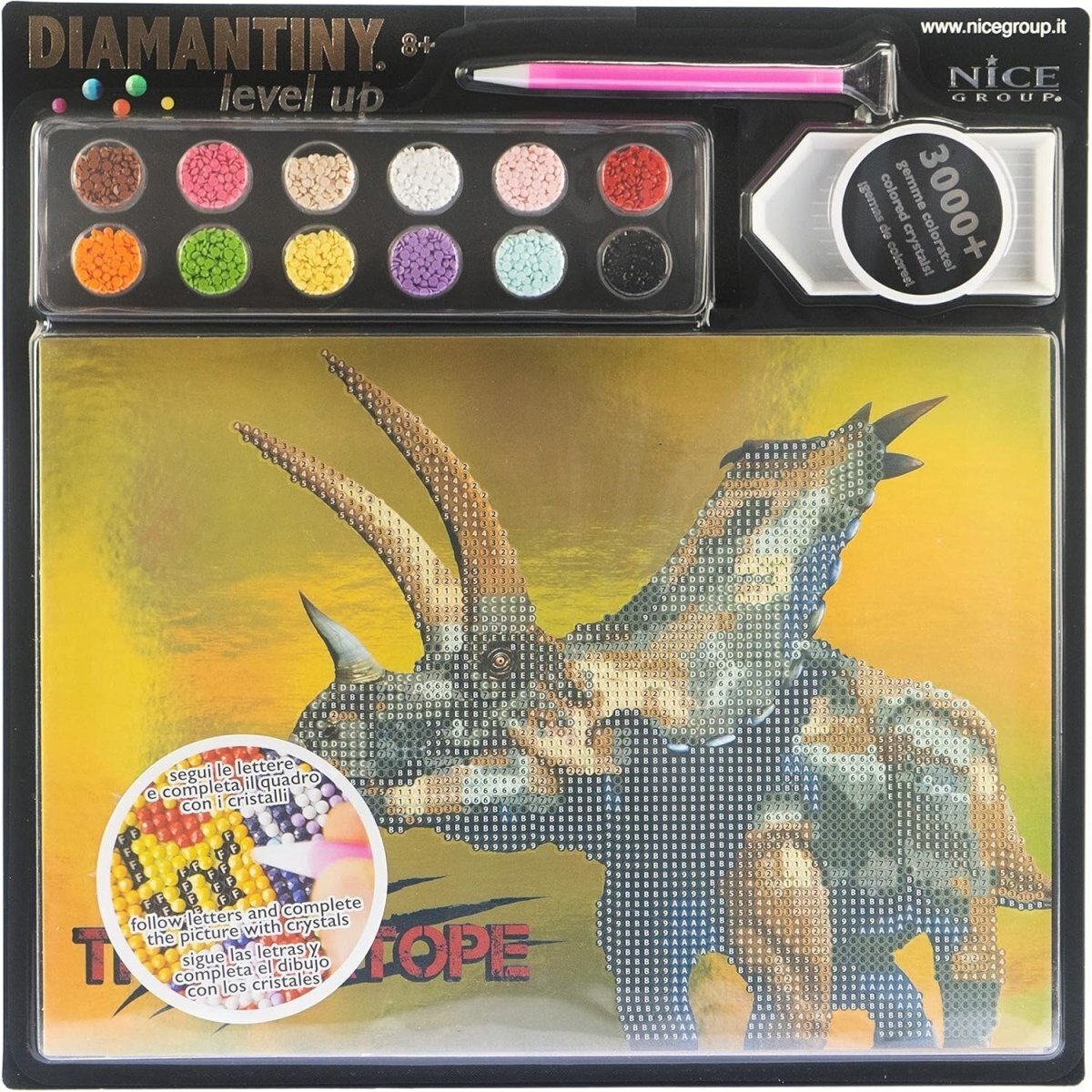 Diamantiny Level Up Nice Group Creative Art Diamond Painting Kit Crea Il Mosaico