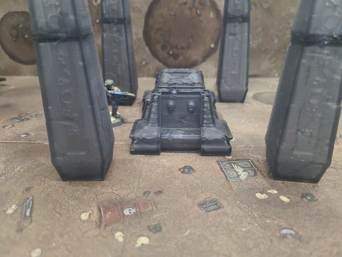 Necron Archiv Legion Gelände Landschaft Tischplatte Miniaturen 28 mm - Bild 5 von 8