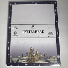 Christmas Wisemen Letterhead 100 Count Inkjet Copier Caser Printer Paper NEW