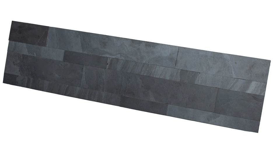 Paquete de 10 azulejos de pared de pizarra esterlina pelar y pegar - panel de piedra de 5 mm ¡ENVÍO GRATUITO! Foto 3 de 4