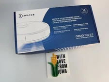 Ecovacs Ozmo Pro 2.0 Electric Oscillating Mopping Kit Open Box Complete