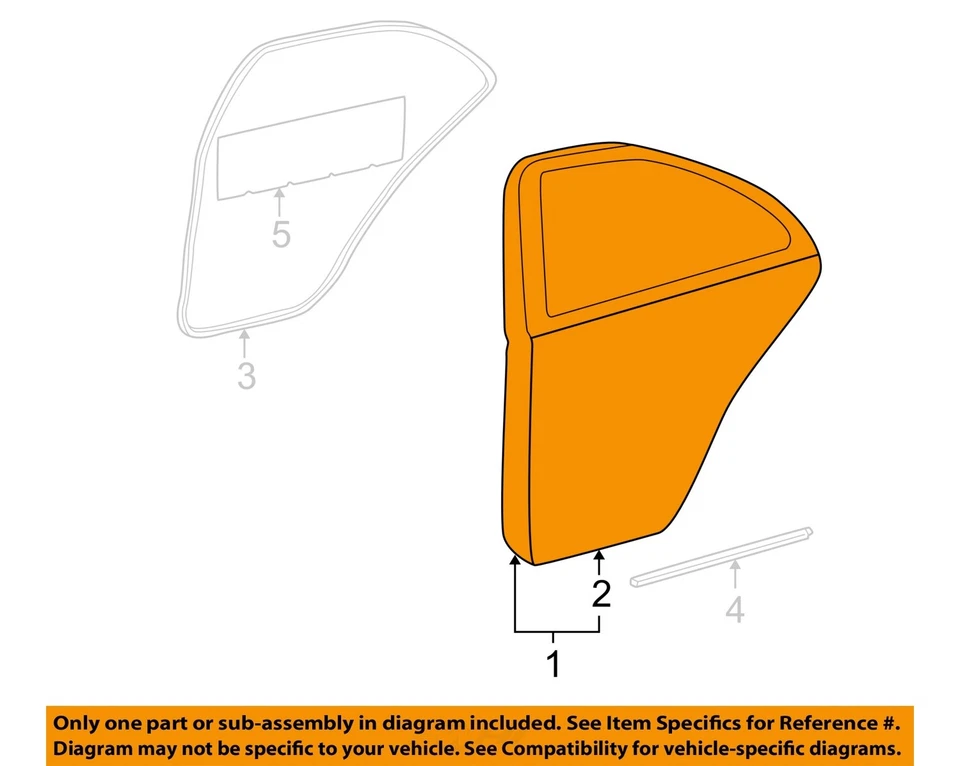 Puerta trasera izquierda dorada C693 OEM 2001 2002 2003 2004 2005 Mercedes Benz C320 C240 Foto 3 de 4