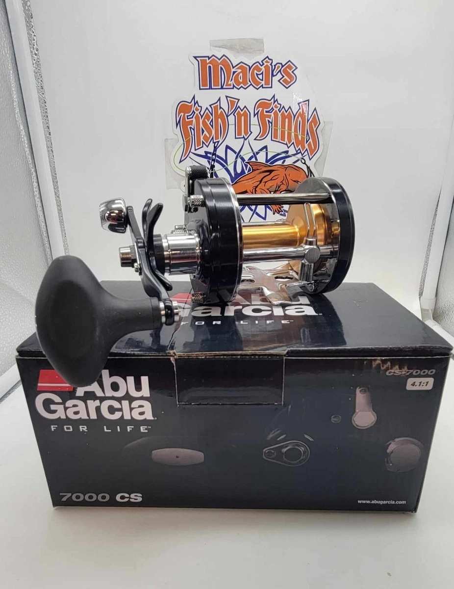 NIB ABU GARCIA 7000CS PRO ROCKET AMBASSADEUR RIGHT HAND REEL 4.1:1 BAITCAST