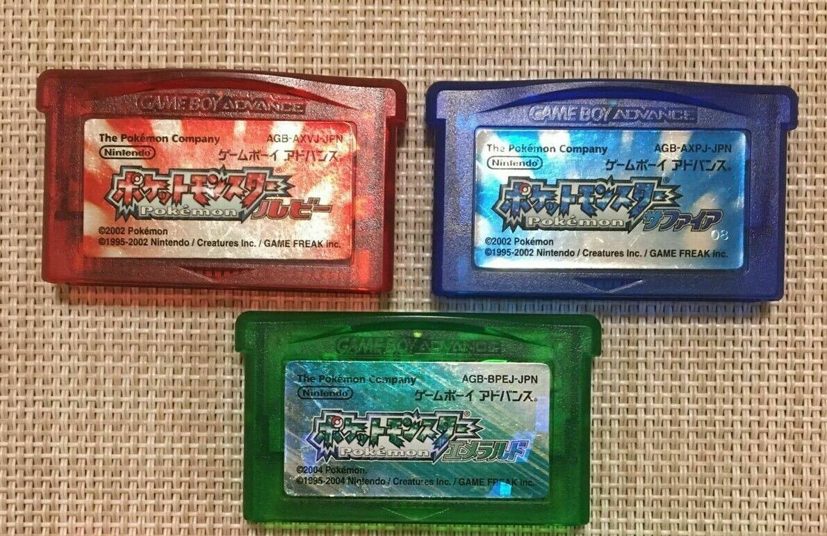 Game Boy Advance Pokemon Emerald GBA Game - RetroGeek Toys