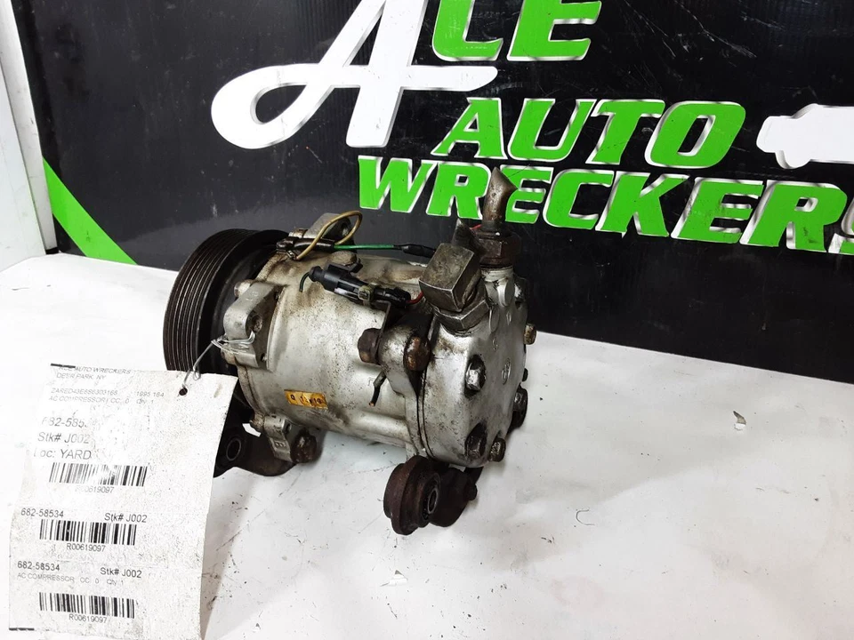 Compresor de aire acondicionado compatible con 94-95 ALFA-ROMEO 164 619097 Foto 2 de 4