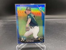 Skylar Szynski 2016 Bowman Draft Chrome Blue BDC-41 /150 Athletics 1st