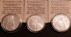Silver King Set Lot Of 3-1 oz Silver Shield BUs -RADAINT COSMIC & BE YOUR KING