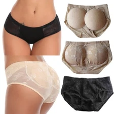 Women Sexy Padded Butt Lifter Pants Body Shaper Fake Ass Hip Enhancer Underwear