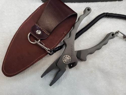 VAN STAAL 7" TITANIUM PLIERS W/ SHEATH AND LANYARD BRAND NEW FAST/FREE SHIPPING - Picture 2 of 3