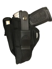 Gun Holster fits Beretta 92 Compact Black Nylon Mag Pouch Pro-Tech Outdoors