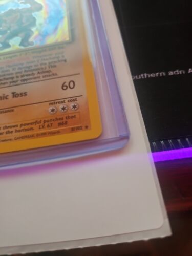 MACHAMP HOLO 1st Edition #8 Uncommon PSA Worthty Base Set Pokémon - Picture 4 of 10