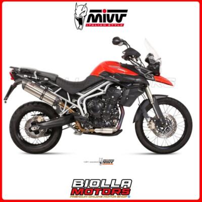 MIVV SOUND AUSPUFF TRIUMPH TIGER 800 XC / XR / XRx / XCx / XRT / XCA 800 2013- S