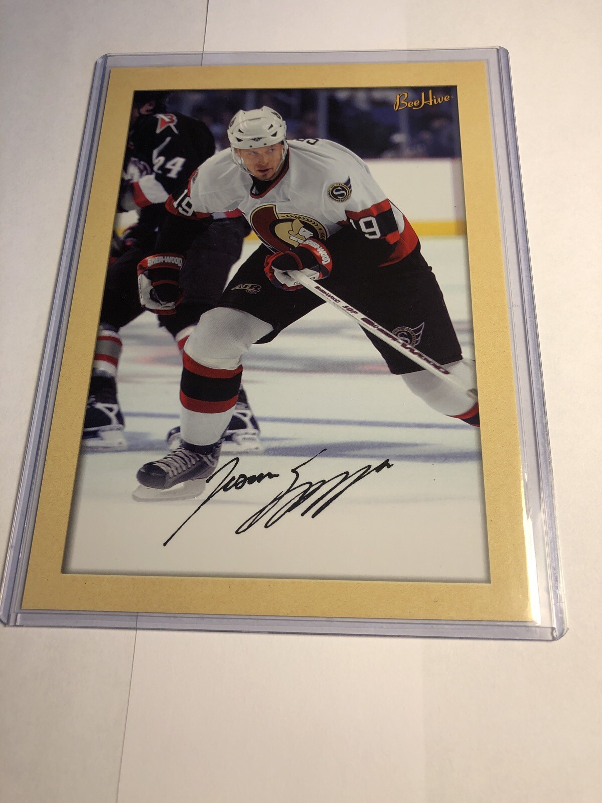 2005-06 UD Bee Hive Jason Spezza Oversize 5x7 #204 SP