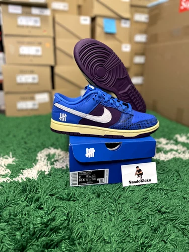 Nike Dunk Low SP x Undefeated 5 On It Dunk Vs AF1 Size 9 DH6508-400 NEW