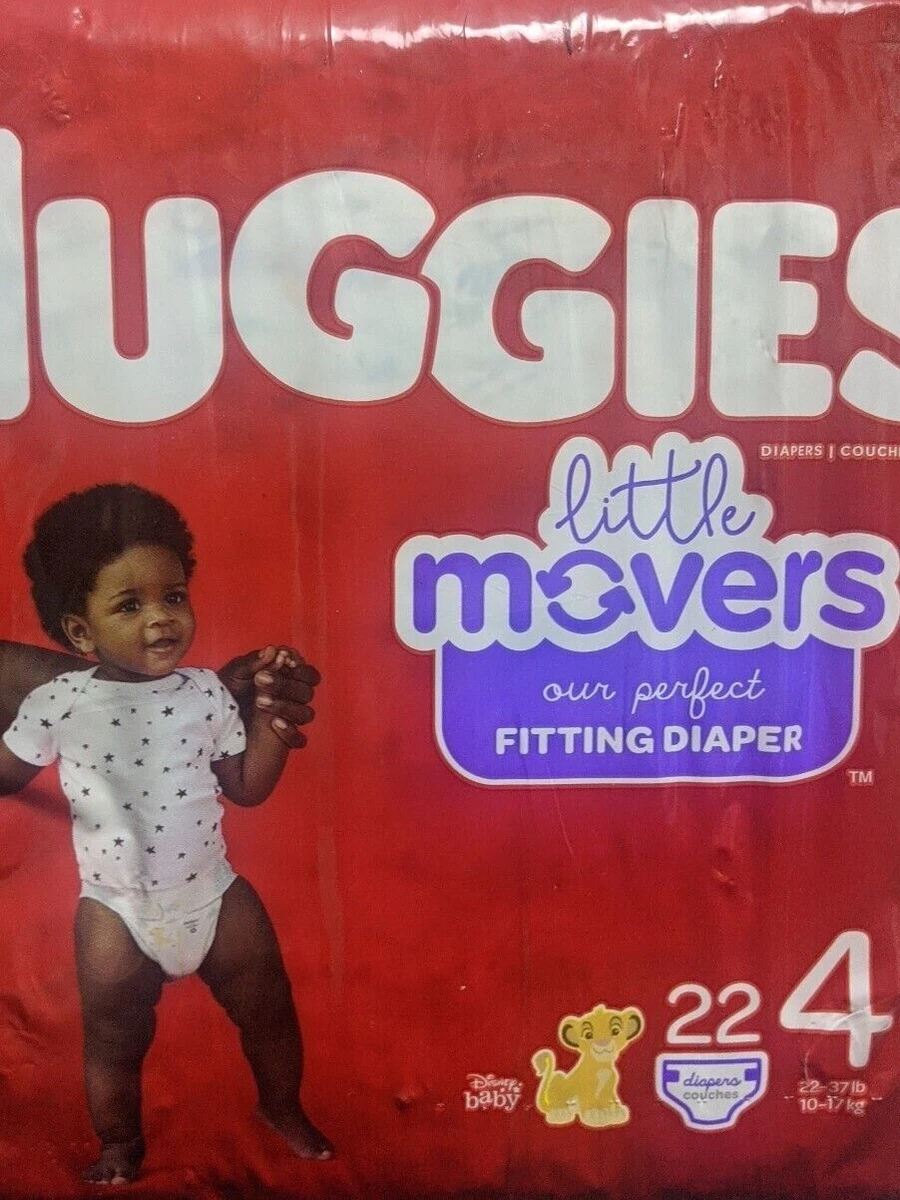 Huggies Little Movers Diapers Size 4 - 22 Count - Disney Baby