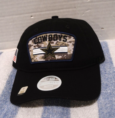 New Era 9Twenty Dallas Cowboys NFL Football Cap Hat Women's Salute To  Service