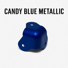 Candy Blue 3-Hole Rack Corners   8 Pack w/ Screws for Amp or Studio Cases